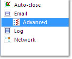 Profile Setup: Email Advanced: click to enlarge
