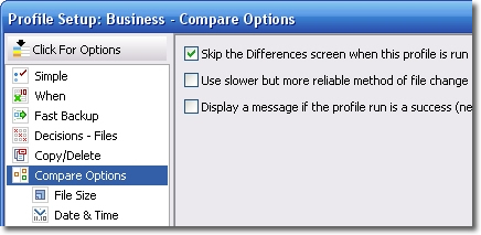Compare Options