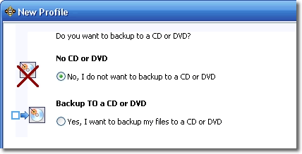 No CD or DVD