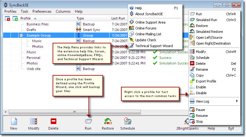 Windows 10 SyncBack SE full