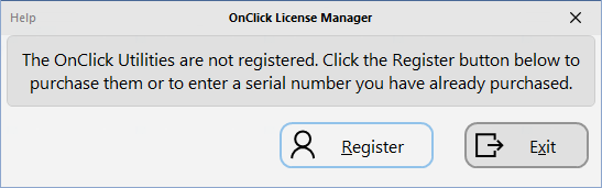 OnClick License Manager