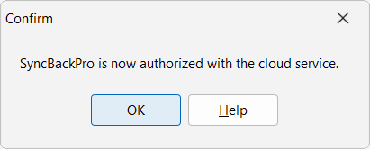 Authorized Confirmation