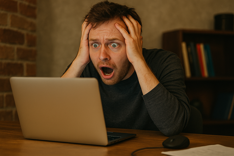 Panic when losing files